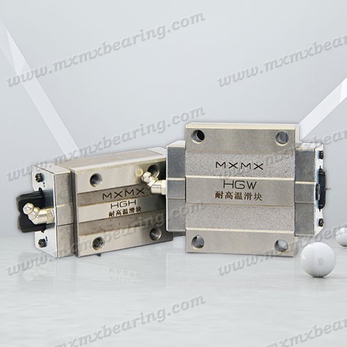 High temperature all-metal linear guide